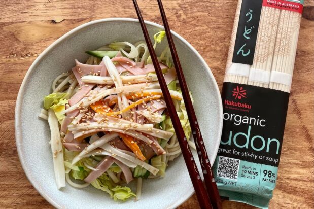 Japanese Summer Udon Salad